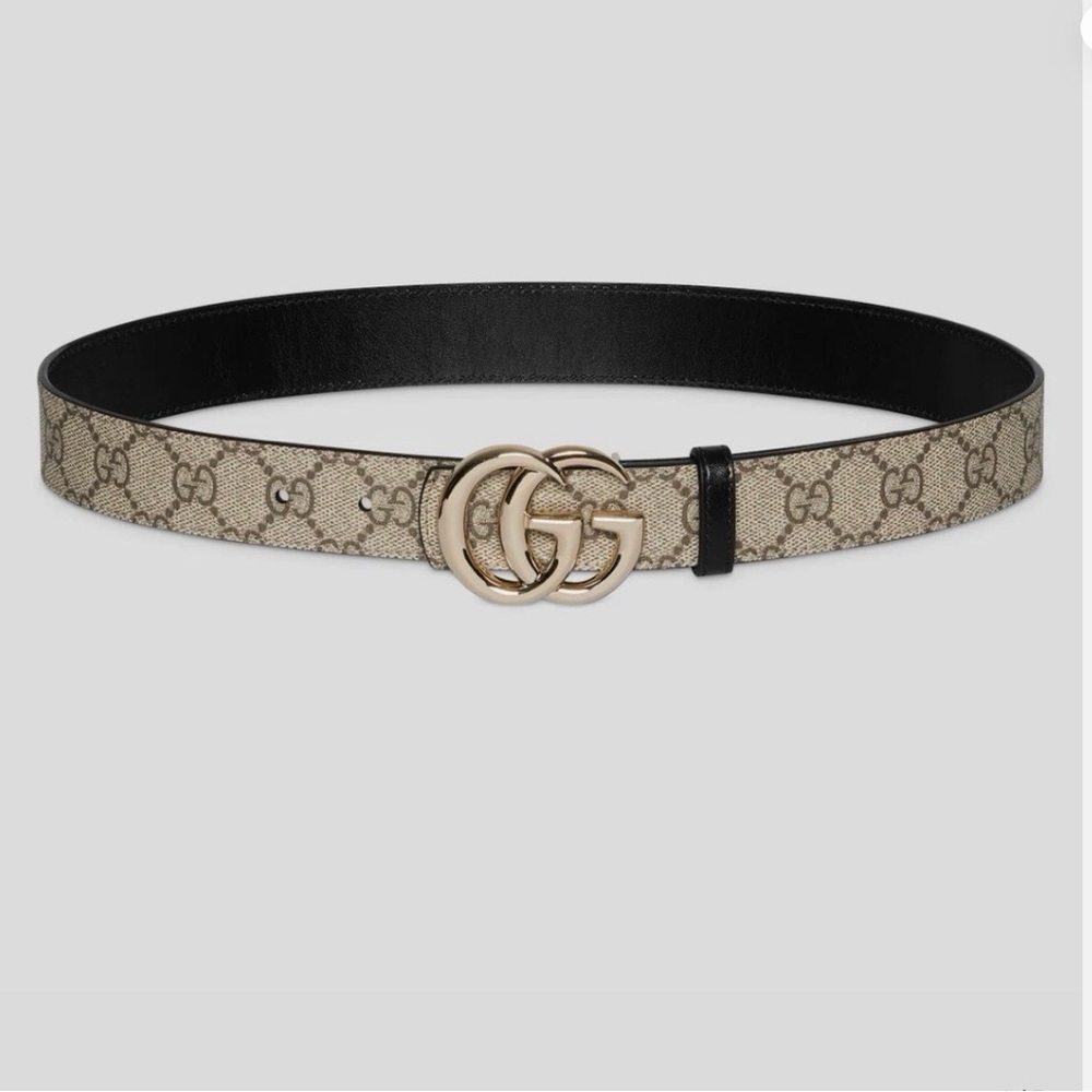 Authentic Gucci GG Canvas Belt- BRAND NEW